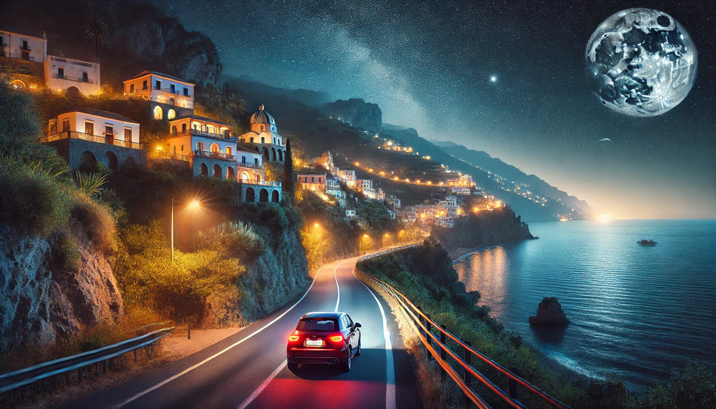 Desde Nápoles: tour nocturno y al atardecer por la costa de Amalfi (8 horas)